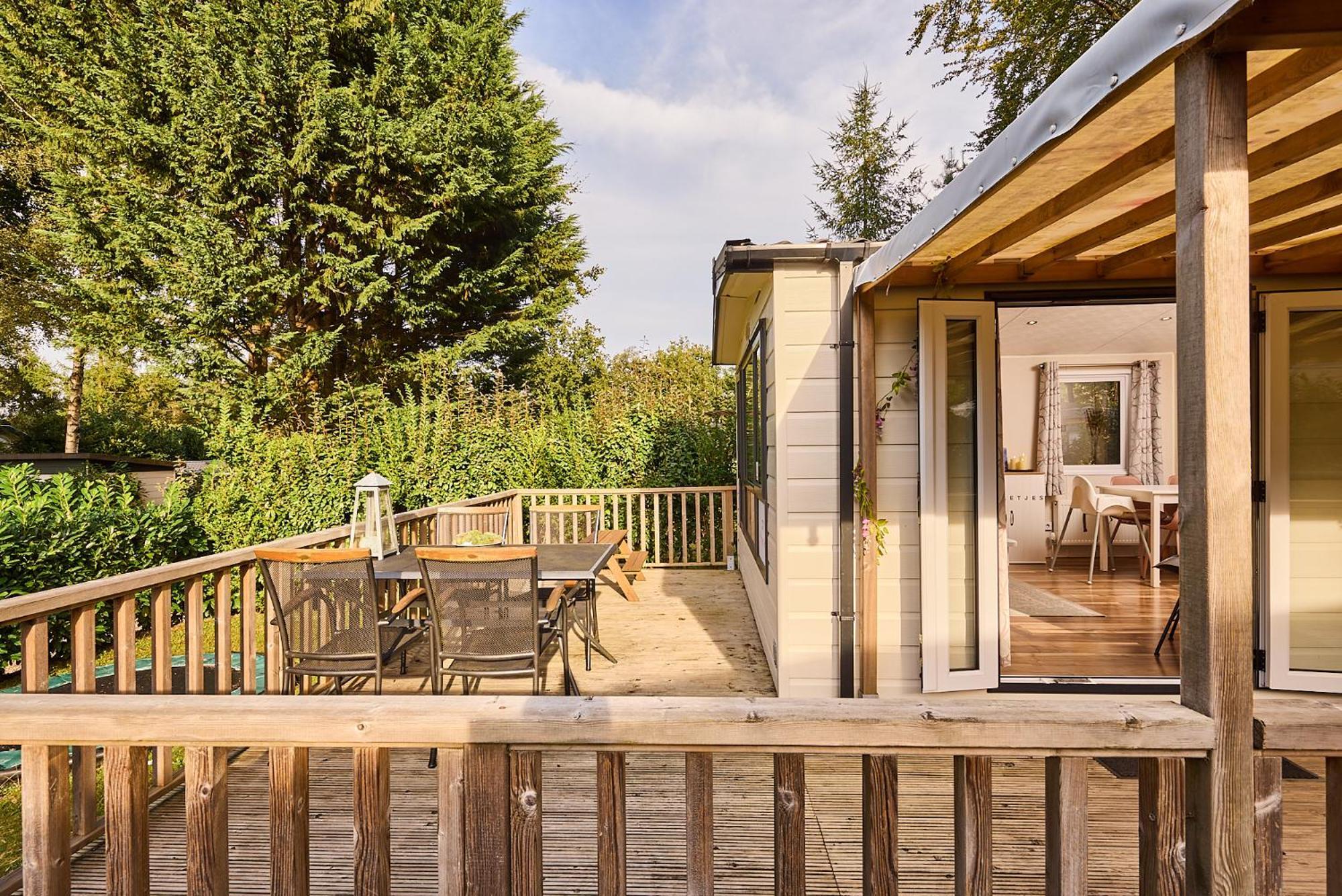 Chalet Huisje Bella Op De Veluwe Max 2 Volwassene Beekbergen Eksteriør billede