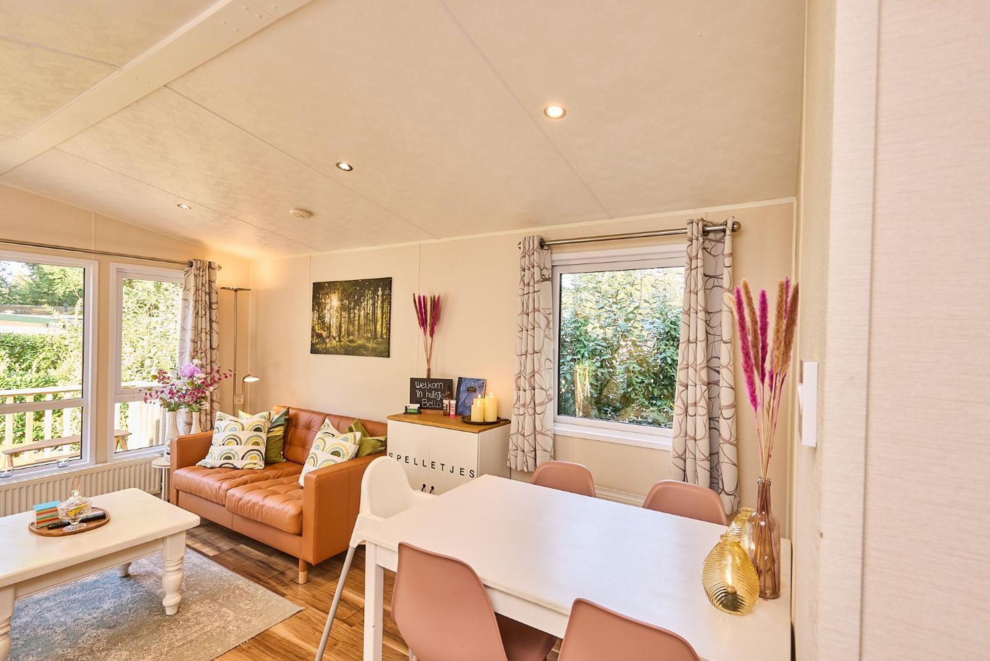 Chalet Huisje Bella Op De Veluwe Max 2 Volwassene Beekbergen Eksteriør billede