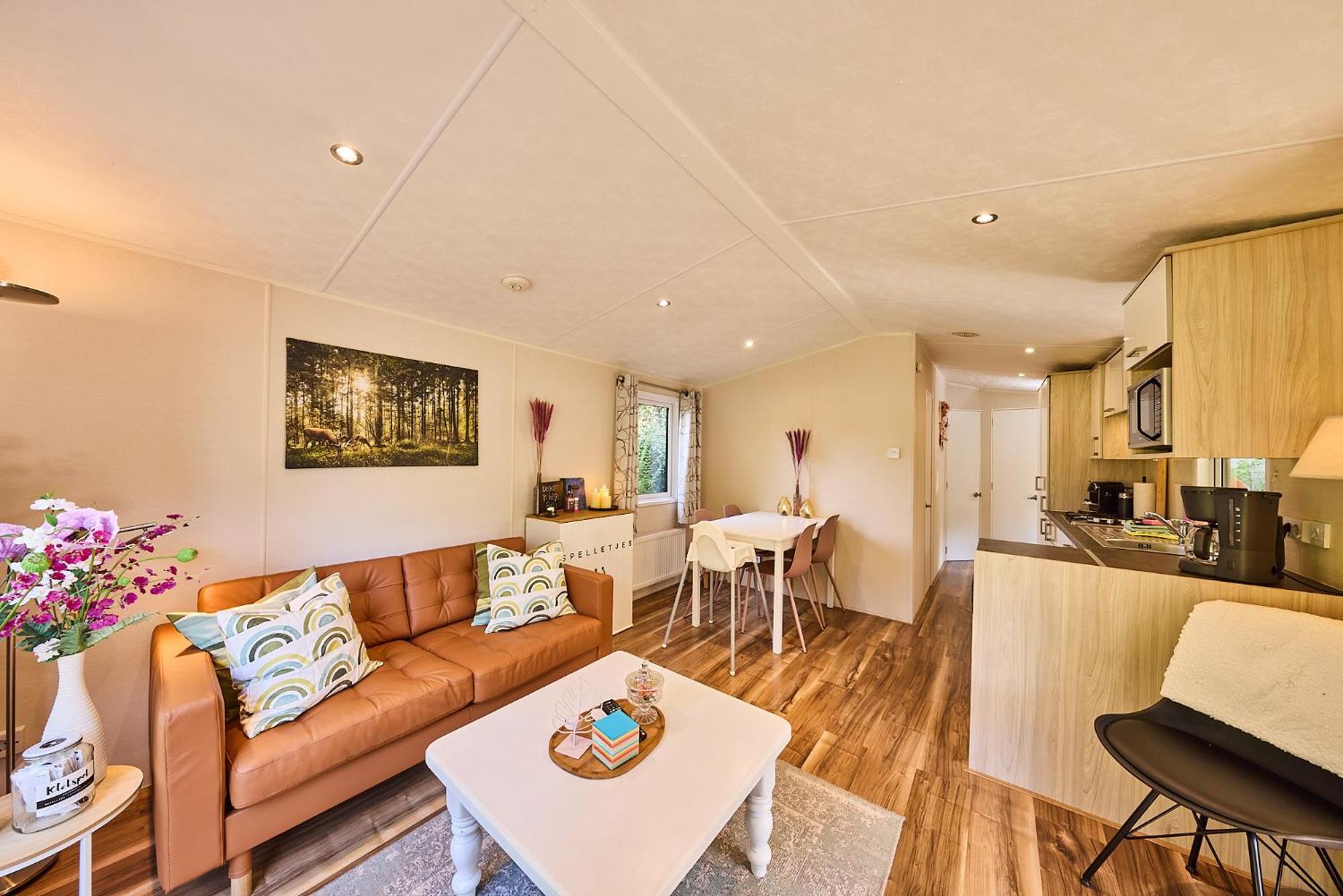 Chalet Huisje Bella Op De Veluwe Max 2 Volwassene Beekbergen Eksteriør billede