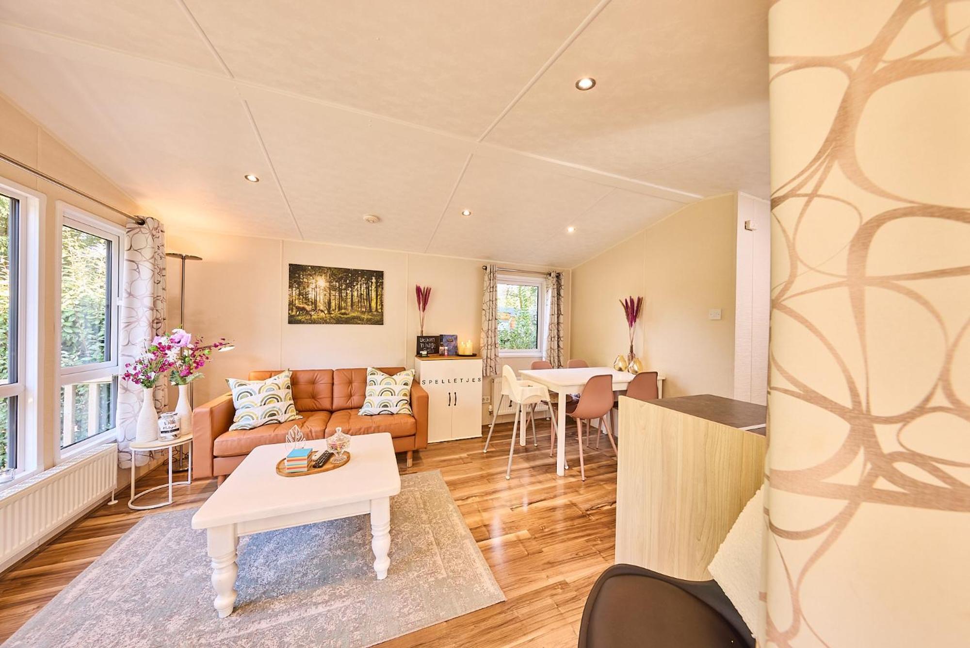 Chalet Huisje Bella Op De Veluwe Max 2 Volwassene Beekbergen Eksteriør billede